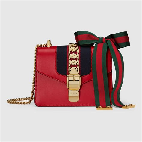 gucci sylvie small|Gucci mini sylvie chain.